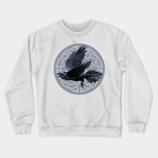 Raven Moon Crewneck Sweatshirt